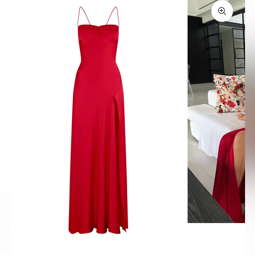 Hntr the label hot pink prom dress size small